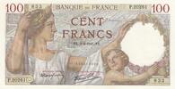 France 100 francs 100 Francs - Sully - 03-04-1941 - Série P.20261 -