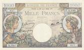 France 1000 francs 1000 Francs - Commerce et Industrie - 29-06-1944 - Série K.2563 -