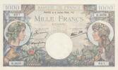 France 1000 francs 1000 Francs - Commerce et Industrie - 06-07-1944 - Série H.3620 -