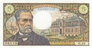 France 5 francs 5 Francs - Pasteur - 01-09-1966 - Série O.31 -
