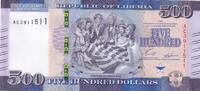 Liberia 500 dollars 500 Dollars - Créateurs du drapeau libérien - Hippopotames - 2024 -