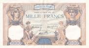 France 1000 francs 1000 Francs - Cérès et Mercure - 02-02-1939 - Série V.6480 -