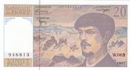 France 20 francs 20 Francs - Debussy - 1997 - Série W.063 -