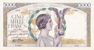 France 5000 francs 5000 Francs Victoire - 18-03-1943 - Série G.1221 -