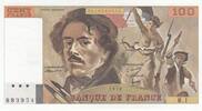 France 100 francs 100 Francs - Delacroix - 1978 - Série R.1 -