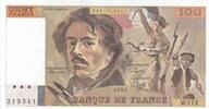 France 100 francs 100 Francs - Delacroix - 1986 - Série W.115 -