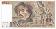 France 100 francs 100 Francs - Delacroix - 1987 - Série B.124 -