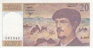 France 20 francs 20 Francs - Debussy - 1981 - Série A.007 -