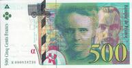 France 500 francs 500 Francs - Pierre et Marie Curie - 1994 - Série K.000858739 -