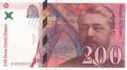 France 200 francs 200 Francs - Gustave Eiffel - Tour Eiffel - 1995 - Série H.002 -