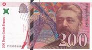 France 200 francs 200 Francs - Gustave Eiffel - Tour Eiffel - 1999 - Série P.090 -