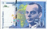 France 50 francs 50 Francs - Saint-Éxupéry - 1992 - Série J.004 -