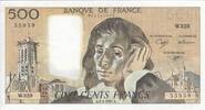France 500 francs 500 Francs - Pascal - 03-01-1991 - Série W.329 - Fauté -