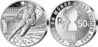 France - Monnaie de Paris 50 euros Coupe du Monde de Rugby - Emblème - 50 Euros Argent (5 onces) BE 2023 -