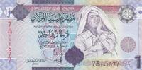 Libye 1 dinar 1 Dinar - Mouammar Kadhafi - Mosquée - 2009 - Série J -