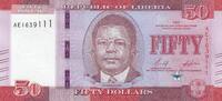 Liberia 50 dollars 50 Dollars - Samuel K. Doe - 2022 - Série AE -