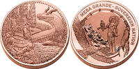 USA 1 Dollar Horned Serpent - 1 Dollar, 5 onces 2024 Cuivre Mesa Grande -