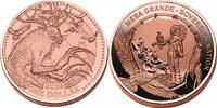 USA 1 Dollar Wendigo - 1 Dollar 2024, 5 onces Cuivre Mesa Grande -