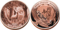 USA 1 Dollar Le Cerf Blanc- 1 Dollar 2025 Cuivre Mesa Grande -