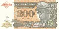 Zaïre 200 nvx zaires 200 Nvx Zaires Zaires, Pdt Mobutu - Pêche sur pilotis - 1994 -