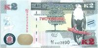 Zambie 2 kwacha 2 Kwacha Aigle - Antilope, scène de marché - 2015 -