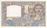 France 20 francs 20 Francs - Science et Travail - 22-08-1940 - Série P.971 -