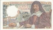 France 100 francs 100 Francs - Descartes - 07-01-1943 - Série M.55 -