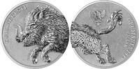 Allemagne 5 mark Gullinbursti - 5 Marks Argent Germania 2025 - Germania Beast -