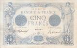 France 5 francs 5 Francs - Bleu - 03-11-1916 - Série Z.14724 -