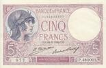 France 5 francs 5 Francs - Violet - 24-03-1932 - Série P.48000 -