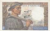 France 10 francs 10 Francs - Mineur - 26-11-1942 - Série E.28 -