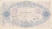 France 500 francs 500 Francs - Rose et Bleu - 21-12-1939 - Série E.3898 -