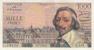 France 1000 francs 1000 Francs - Richelieu - 07-04-1955 - Série G.133 -