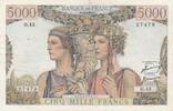 France 5000 francs 5000 Francs - Terre et Mer - 01-02-1951 - Série O.45 -