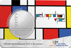Pays-Bas 5 euros 5 Euros Coincard BU - 150 ans de Piet Mondrian - 2022 -
