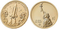 USA 1 Dollar 1 Dollar Navette Spatiale - 2025 P Philadelphie -