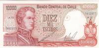 Chili 1976 10000 Escudos - OHiggins - Bataille de Rancagua - 1967 - Série A16 NEUF