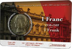 Belgique 1 franc 1 Franc 1950-1988 coincard FR -