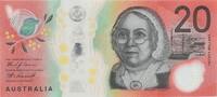 Australie 20 dollars 20 Dollars Mary Reibey - John Flynn - 2020 - Polymer -