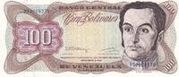 Venezuela 1992 100 Bolivares - Simon Bolivar - 08-12-1992 - Série H P.NEUF