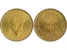 Afrique de l'Ouest Britannique 2 shillings 2 Shillings George VI - Palmier 1938 -