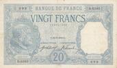 France 20 francs 20 Francs - Bayard - 12-02-1919 - Série B.6395 -