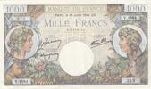 France 1000 francs 1000 Francs - Commerce et Industrie - 20-07-1944 - Série V.4684 -
