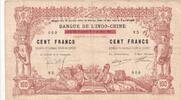 Djibouti 100 francs 100 francs Papeete Tahiti surchargé Djibouti - 02-01-1920 Série V.5 -