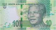 Afrique du Sud 10 rand 10 Rand Nelson Mandela - Rhinocéros - 2016 - Série MS -