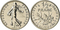 France 1 franc 1/2 Franc Semeuse - 1982 - Issu de Coffret FDC -