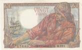 France 20 francs 20 Francs - Pêcheur - 19-05-1949 - Série W.221 -