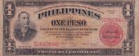Philippines 1 peso 1 Peso - Mabini - Design orange - 1936 - Série DD -