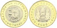 Kazakhstan 100 tengé 100 Tenge - Barys (Léopard des neiges) - 2025 - Bimétallique -