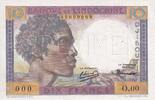 Djibouti 10 francs 10 Francs - 1946 - Spécimen - Série O.00 -